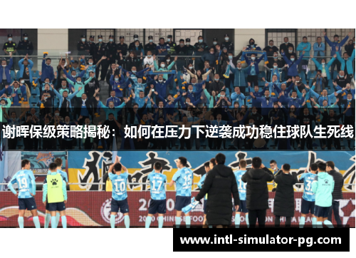 谢晖保级策略揭秘：如何在压力下逆袭成功稳住球队生死线